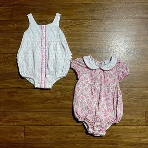 🌸 3/$15  Tahari baby romper set 🌸
